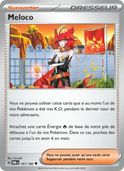 Carte Pokemon Meloco #167