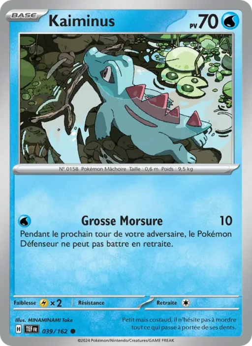 Carte Pokémon Kaiminus 039/162 Commune Forces Temporelles