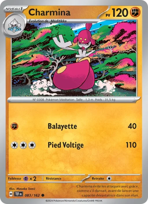 Carte Pokémon Charmina 083/162 Commune Forces Temporelles