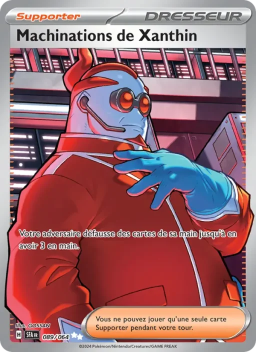 Carte Pokémon Machinations de Xanthin 089/064 Ultra Rare Fable Nébuleuse