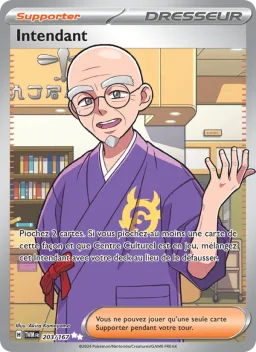 Carte Pokemon Intendant #203