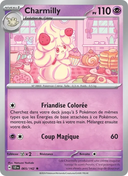 Carte Pokémon Charmilly 065/142 Rare Couronne Stellaire