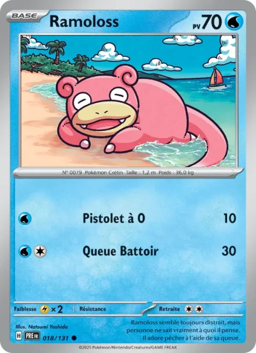 Carte Pokémon Ramoloss 018/131 Commune Évolutions Prismatiques