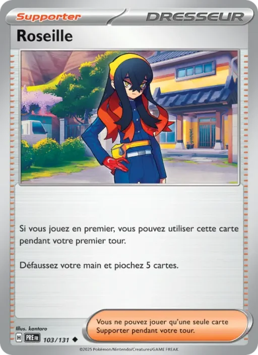 Carte Pokémon Roseille 103/131 Peu Commune Évolutions Prismatiques