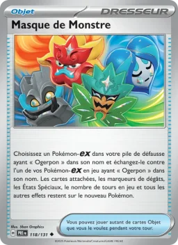 Carte Pokemon Masque de Monstre #118