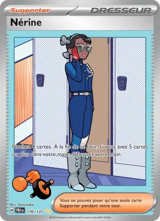 Carte Pokémon Nérine 170/131 Illustration spéciale rare Évolutions Prismatiques