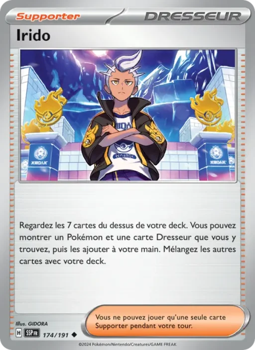 Carte Pokémon Irido 174/191 Peu Commune Étincelles Déferlantes