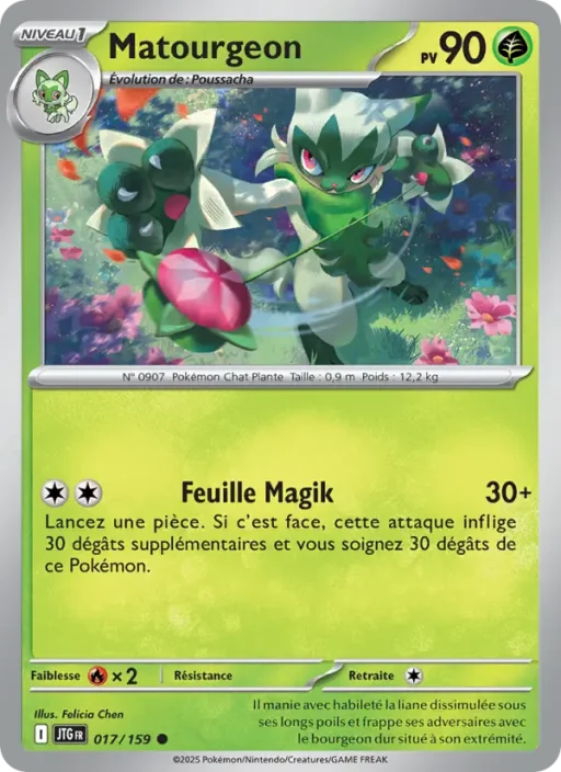 Carte Pokémon Matourgeon 017/159 Commune Aventures Ensemble