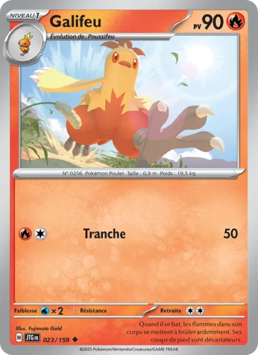 Carte Pokémon Galifeu 023/159 Peu Commune Aventures Ensemble