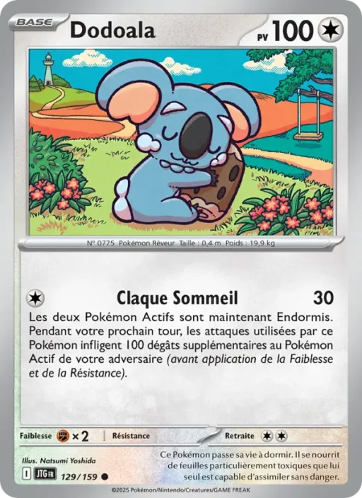 Carte Pokémon Dodoala 129/159 Commune Aventures Ensemble