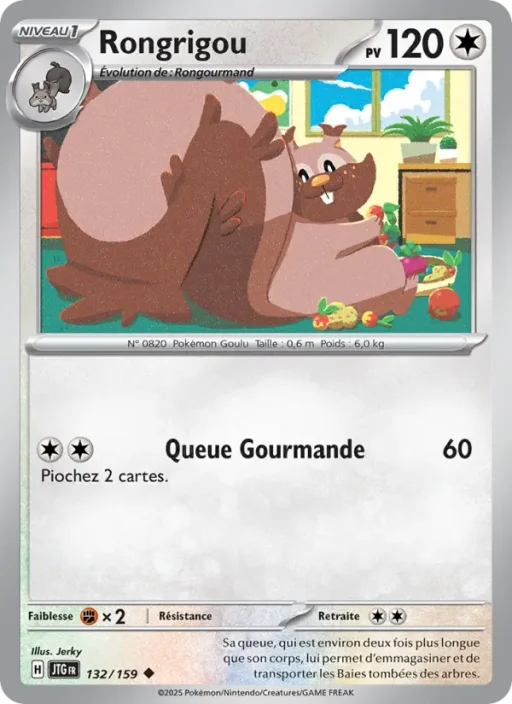 Carte Pokémon Rongrigou 132/159 Peu Commune Aventures Ensemble