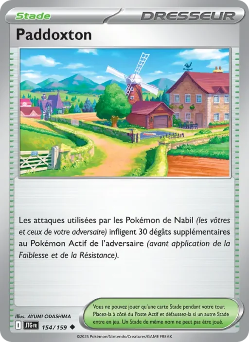 Carte Pokémon Paddoxton 154/159 Peu Commune Aventures Ensemble