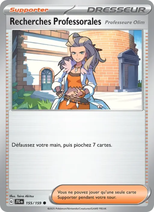 Carte Pokémon Recherches Professorales 155/159 Commune Aventures Ensemble