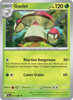 Carte Pokemon Gaulet #011