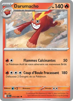 Carte Pokemon Darumacho #014