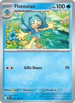 Carte Pokemon Flotoutan #018