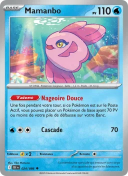 Carte Pokemon Mamanbo #024