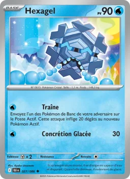 Carte Pokemon Hexagel #027