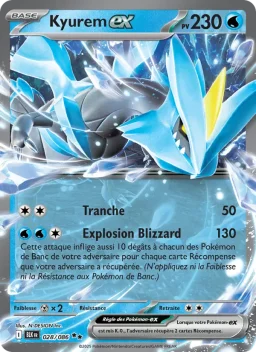 Carte Pokemon Kyurem-ex #028