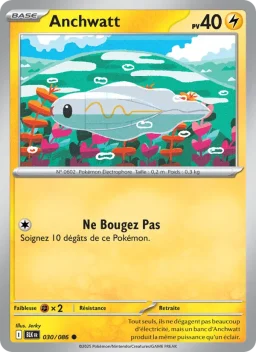 Carte Pokemon Anchwatt #030