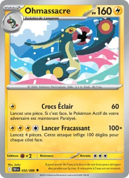 Carte Pokemon Ohmassacre #032