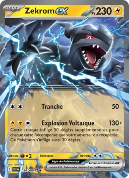 Carte Pokemon Zekrom-ex #034