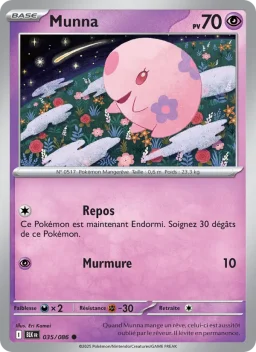 Carte Pokemon Munna #035