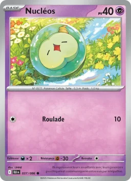 Carte Pokemon Nucléos #037