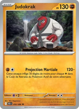 Carte Pokemon Judokrak #050
