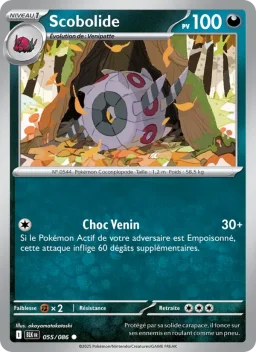 Carte Pokemon Scobolide #055