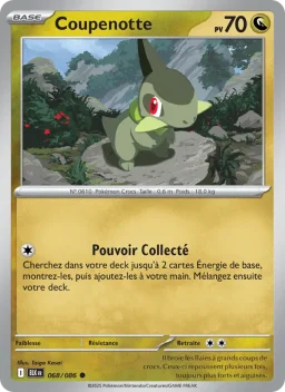 Carte Pokemon Coupenotte #068