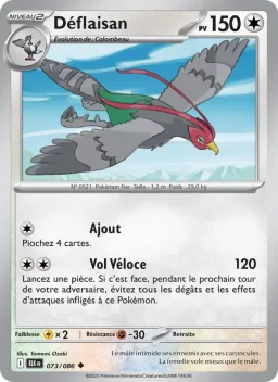 Carte Pokemon Déflaisan #073