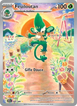 Carte Pokemon Feuiloutan #090