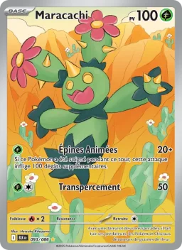 Carte Pokemon Maracachi #093