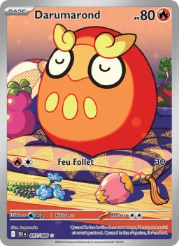 Carte Pokemon Darumarond #097
