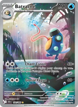 Carte Pokemon Batracné #104