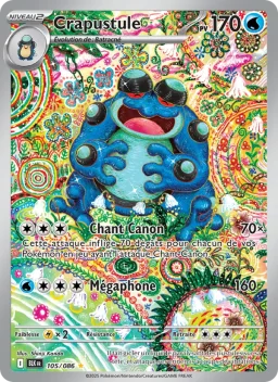 Carte Pokemon Crapustule #105