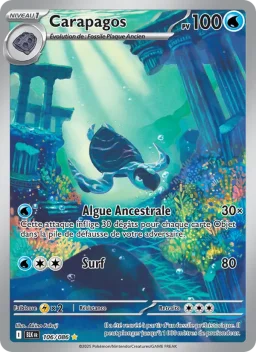 Carte Pokemon Carapagos #106