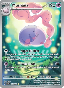Carte Pokemon Mushana #117