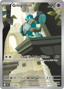 Carte Pokemon Gringolem #122