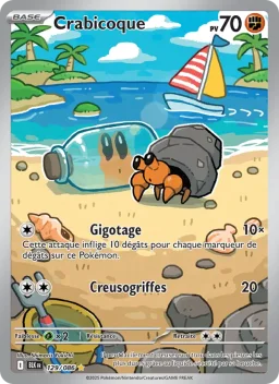 Carte Pokemon Crabicoque #129