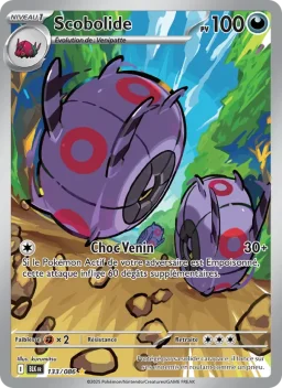 Carte Pokemon Scobolide #133