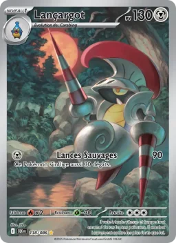 Carte Pokemon Lançargot #138