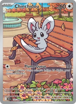 Carte Pokemon Chinchidou #152