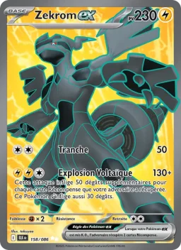 Carte Pokemon Zekrom-ex #158
