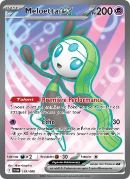 Carte Pokemon Meloetta-ex #159