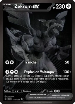 Carte Pokemon Zekrom-ex #172