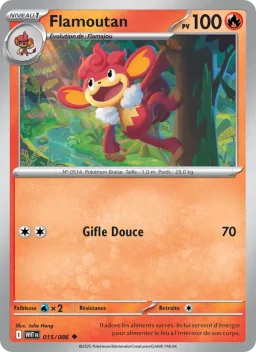 Carte Pokemon Flamoutan #015