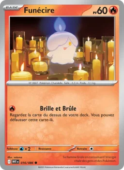 Carte Pokemon Funécire #016