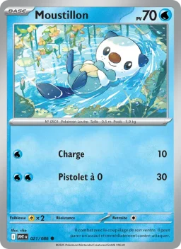 Carte Pokemon Moustillon #021